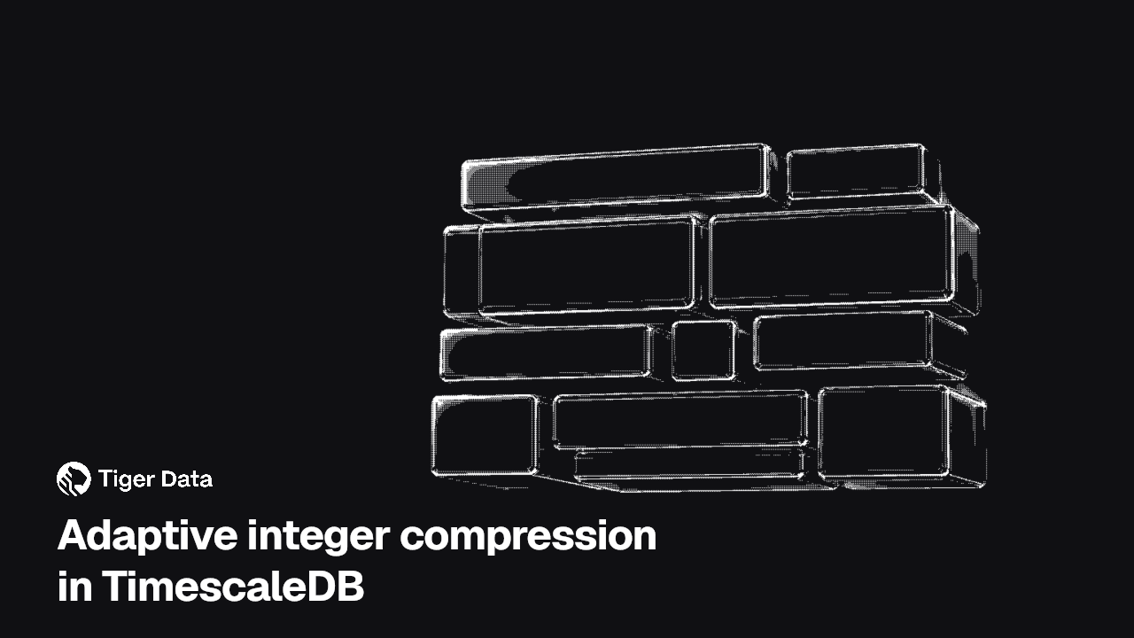 Adaptive Integer Compression in TimescaleDB: Built for the Read Path