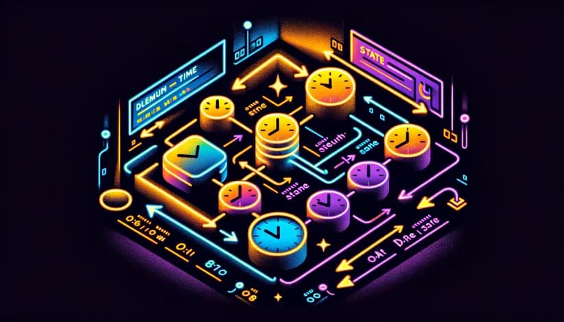 Looking at States and Dwell Time With Hyperfunctions