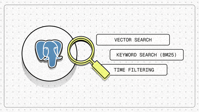 Hybrid Search with TimescaleDB: Vector, Keyword, and Temporal Filtering